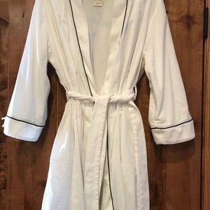 Cute Kate Spade Robe Size S Small White Bath Night